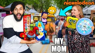 HUNTING AT THE ROSE BOWL FLEAMARKET FOR VINTAGE NICKELODEON MERCH WITH MY MOM!! *SPECIAL GUEST*
