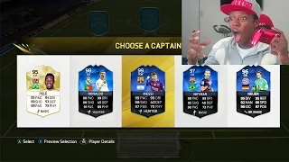 FIFA 16 HIGHEST RATED FUT DRAFT EVER !! - 99 TOTY MESSI,TOTY RONALDO & TOTY NEYMAR IN ONE FUT DRAFT