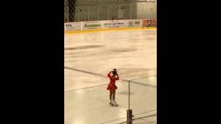 5 year old First Figure Skating Performance