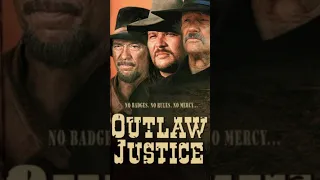 waylon jennings, travis tritt, kris kristopherson, & willie nelson star in OUTLAW JUSTICE on peacock