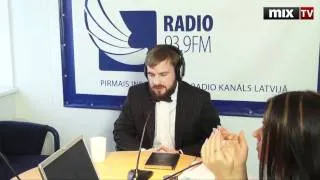 Mix TV: Илларион Гирс на радио Балтком