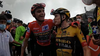 Winner's emotion - Stage 13 - La Vuelta 2023