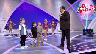 Mini Fly - Dudu, Kauã e Gabriel  no Raul Gil  20/02/2016