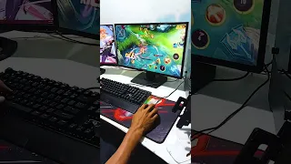 Ling Freestyle with mouse and keyboard🤯 PC Handcam Mobile Legends🤩