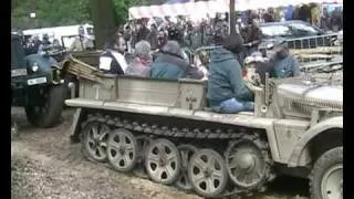 sdkfz 7 with engine problems militracks overloon 2010.wmv