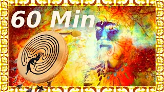 🥁 SHAMANIC DRUM TRAVEL 60 minutes✨ Spiritual Healing Trance with Call Back