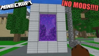 Minecraft - How to make a Portal to HEAVEN! (No mods)