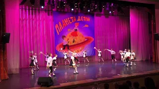 Итальянский танец "Тарантелла". Отчетный концерт 2017
