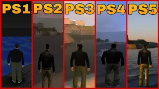 GTA 3 GRAPHICS PS1 VS PS2 VS PS3 VS PS4 VS PS5(including concepts)