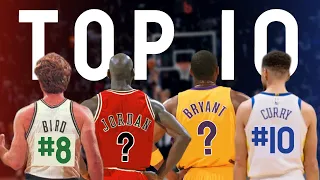 I Created the Flawless Top 10 NBA Players Ever List