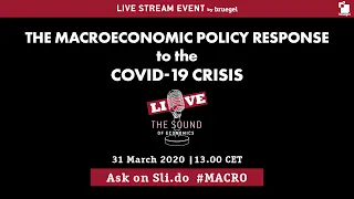 Episode 3 | The macroeconomic policy response to the COVID-19 crisis | 31 March