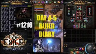 【Path of Exile 3.24】Chaos Necromancer Day 4-5 Build Diary in Necropolis League (Big Updates) - 1216