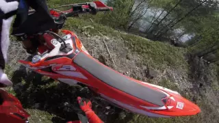 Enduro crash and fails KTM 250EXC and BETA RR300