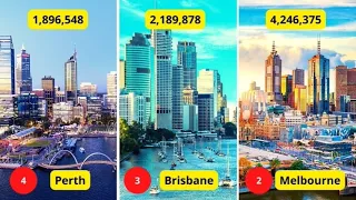 Most Populated Cities of Australia. Top-20