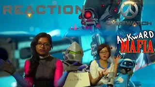 Overwatch Animated Short "Alive" (Group Reaction) - Awkward Mafia Watches