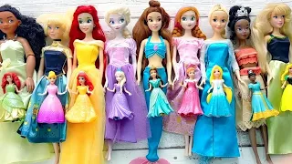 Disney Princess Doll Makeover ~ DIY Miniature Ideas for Barbie - Wig, Dress, Faceup, and More! DIY