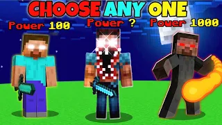 Minecraft But, I Can Choose Scary Entities Power..