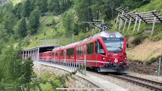 Swiss Marvel: Bernina Express Voyage from Poschiavo to Alp Grum