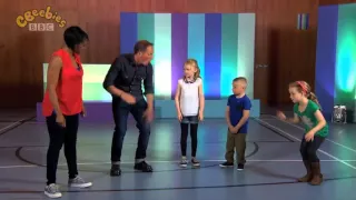 Ollie from 'Beat Goes On' teaching Body Percussion on CBeebies' 'Let's Go Club!'