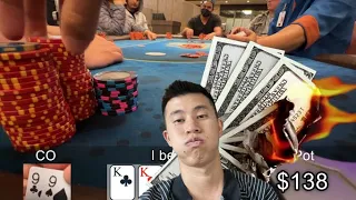 30 Minutes in and I'm already down 2 buyins... | Poker Vlog #47