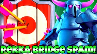 MID LADDER PUSH TO 6000🏆PEKKA BRIDGE SPAM CLASH ROYALE