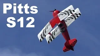 Pitts S12, RC aerobatic biplane, 2019