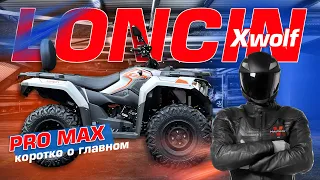 Обзор на квадроцикл VOGE Loncin Xwolf 300 PRO MAX