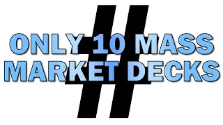 Only 10 Mass Market Decks #Only10MassMarketDecks VR to @RoseHoneyRitual and @GardenGoddessTarot