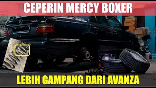 Ngerubah Stance Mercy Boxer W124 | Lorinser Lowering Kit