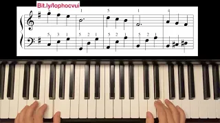 Over and over piano