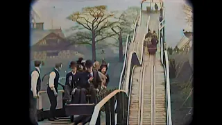 1898 Rollercoaster Britain - old videos in color #Shorts