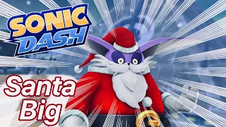 Sonic Dash (Android/IOS) - Santa Big Gameplay