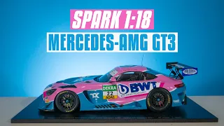 Mercedes-AMG GT3 EVO Toksport Zandvoort 2021 ADAC GT Masters Model Car Review | Spark 1/18