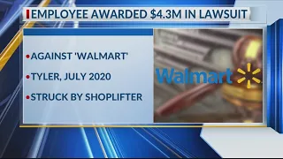 Man awarded $4.3 million in lawsuit against Walmart after Tyler incident