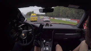 Porsche GT3RS vs. tuned BMW M2 Competition & RingTaxi M5 @ Nordschleife//.