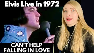 Vocal Coach Reacts: ELVIS PRESLEY 'Can't Help Falling In Love' Live in 1972 - In Depth Analysis!