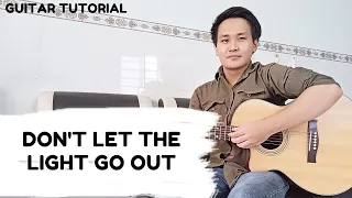 Panic! At The Disco - Don't Let The Light Go Out | Guitar Tutorial