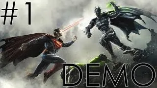 Injustice: Gods Among Us - Walkthrough - Demo - Part 1 - Batman Voice Returns