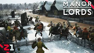 My Village Was NOT READY For This Attack ! Manor Lords [E2]