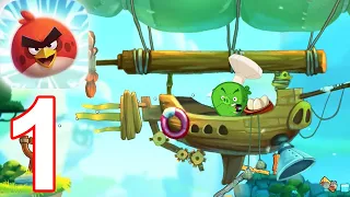 Angry Birds 2 Feathery Hills - 1 to 15 - Gameplay Walkthrough Video Part 1 (iOS Android)