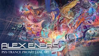 DJ Alex Eneas | Full-on PsyTrance Promo Mix | January 2018