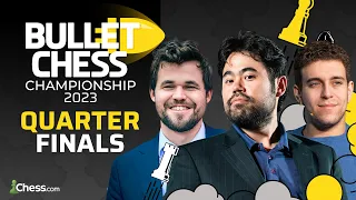 Magnus Fights for Semifinal Spot in Bullet Chess Championship! Ft. Hikaru, Alireza, Danya, & more