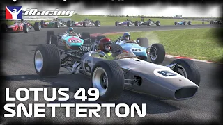 Not raced this config often - Grand Prix Legends at Snetterton 200 - iRacing