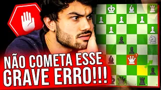 Esse é um ERRO FATAL que jogadores abaixo de 1500 fazem no xadrez!!!! Desafio Ep#23