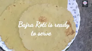 Bajre ki Roti Recipe - How To Make Thin Bajra Roti - Gluten Free Weight Loss Roti | Skinny Recipes