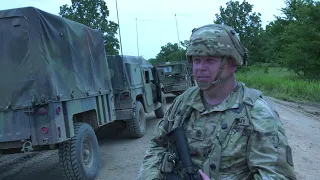 Oklahoma National Guard Soldiers perform vehicle recovery operations at Western Strik (2019) 🇺🇸