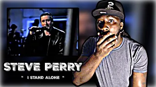 MY NEW FAVORITE SONG!.. FIRST TIME HEARING! Steve Perry - I Stand Alone | REACTION