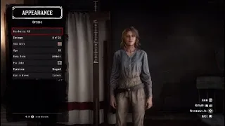 Red Dead Online young female character