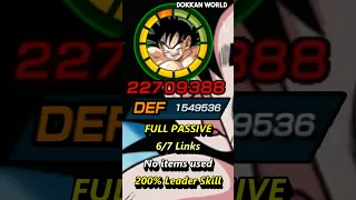 23rd WT TEQ Goku MAX Full Passive