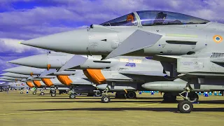 Finally! New NATO Eurofighter Typhoon fighter jets are trained to intercept Russia